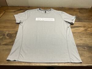 Ten Thousand Men's Size XL Durable Logo Short Sleeve Gray Tee T-Shirt